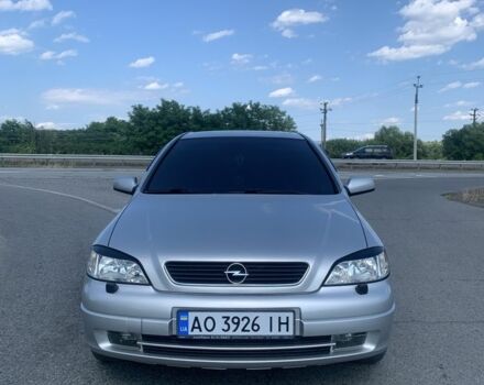 Сірий Опель Астра, об'ємом двигуна 2 л та пробігом 279 тис. км за 3200 $, фото 1 на Automoto.ua