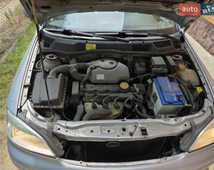 Серый Опель Астра, объемом двигателя 1.6 л и пробегом 206 тыс. км за 4000 $, фото 19 на Automoto.ua