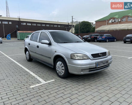 Серый Опель Астра, объемом двигателя 1.6 л и пробегом 278 тыс. км за 2200 $, фото 1 на Automoto.ua