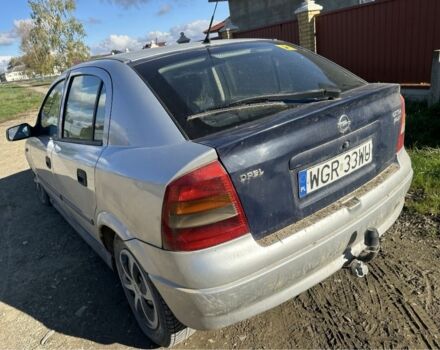 Серый Опель Астра, объемом двигателя 2 л и пробегом 196 тыс. км за 1109 $, фото 2 на Automoto.ua