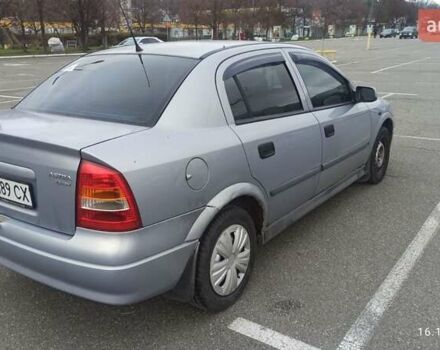 Серый Опель Астра, объемом двигателя 1.6 л и пробегом 235 тыс. км за 2500 $, фото 11 на Automoto.ua