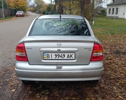 Опель Астра 2001 в Зенькове на Automoto.ua Серый Опель Астра, объемом двигателя 1.6 л и пробегом 146 тыс. км за 2900 $, фото 3 на Automoto.ua