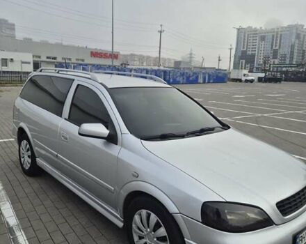 Серый Опель Астра, объемом двигателя 1.36 л и пробегом 349 тыс. км за 3300 $, фото 12 на Automoto.ua