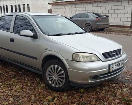 Серый Опель Астра, объемом двигателя 1.6 л и пробегом 140 тыс. км за 2900 $, фото 10 на Automoto.ua