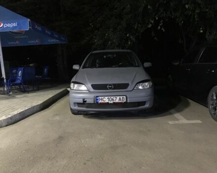 Серый Опель Астра, объемом двигателя 1.4 л и пробегом 420 тыс. км за 1000 $, фото 4 на Automoto.ua