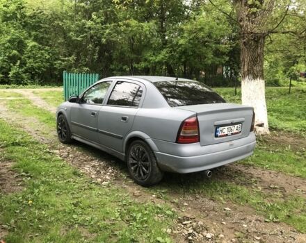 Серый Опель Астра, объемом двигателя 1.4 л и пробегом 420 тыс. км за 1000 $, фото 16 на Automoto.ua