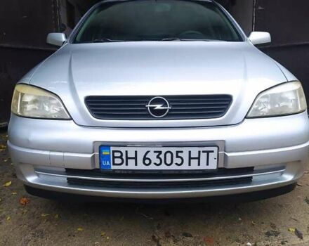 Серый Опель Астра, объемом двигателя 1.4 л и пробегом 200 тыс. км за 4350 $, фото 1 на Automoto.ua