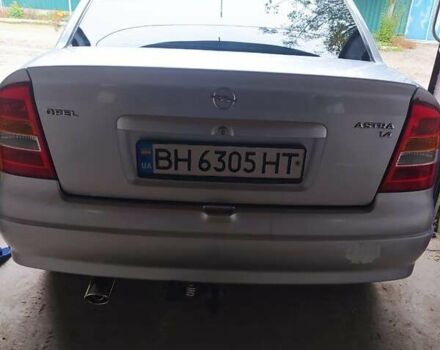 Серый Опель Астра, объемом двигателя 1.4 л и пробегом 200 тыс. км за 4350 $, фото 10 на Automoto.ua