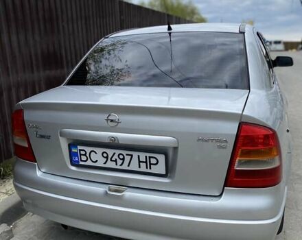 Серый Опель Астра, объемом двигателя 1.6 л и пробегом 248 тыс. км за 4000 $, фото 1 на Automoto.ua