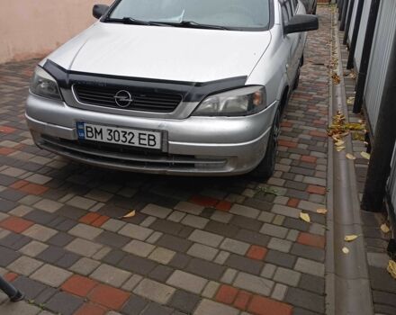 Серый Опель Астра, объемом двигателя 1.6 л и пробегом 236 тыс. км за 1500 $, фото 3 на Automoto.ua