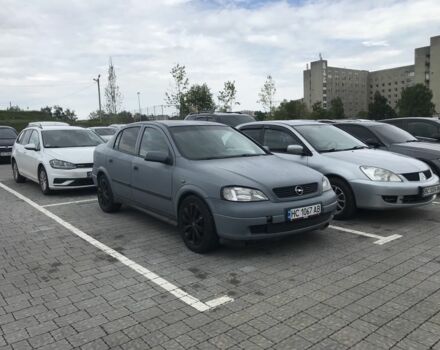 Серый Опель Астра, объемом двигателя 1.4 л и пробегом 420 тыс. км за 1000 $, фото 6 на Automoto.ua