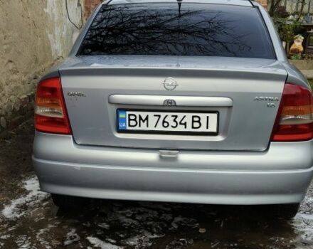 Серый Опель Астра, объемом двигателя 1.8 л и пробегом 310 тыс. км за 3300 $, фото 3 на Automoto.ua