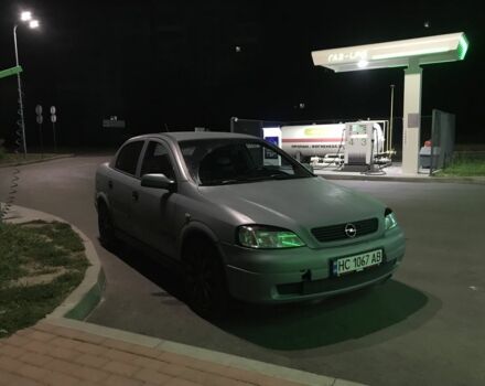 Серый Опель Астра, объемом двигателя 1.4 л и пробегом 420 тыс. км за 1000 $, фото 3 на Automoto.ua