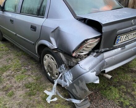 Серый Опель Астра, объемом двигателя 1.4 л и пробегом 160 тыс. км за 2500 $, фото 3 на Automoto.ua