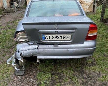 Серый Опель Астра, объемом двигателя 1.4 л и пробегом 160 тыс. км за 2500 $, фото 4 на Automoto.ua