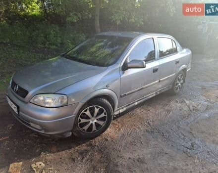 Сірий Опель Астра, об'ємом двигуна 1.6 л та пробігом 322 тис. км за 3100 $, фото 2 на Automoto.ua