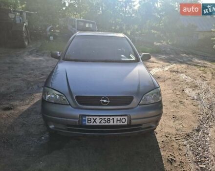 Сірий Опель Астра, об'ємом двигуна 1.6 л та пробігом 322 тис. км за 3100 $, фото 10 на Automoto.ua