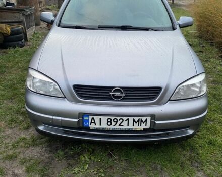 Серый Опель Астра, объемом двигателя 1.4 л и пробегом 160 тыс. км за 2500 $, фото 2 на Automoto.ua