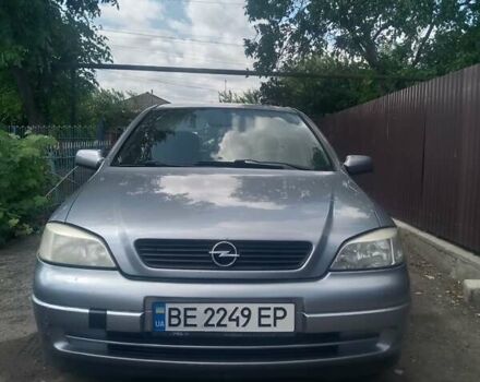 Серый Опель Астра, объемом двигателя 1.6 л и пробегом 225 тыс. км за 3850 $, фото 2 на Automoto.ua