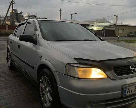 Серый Опель Астра, объемом двигателя 1.4 л и пробегом 300 тыс. км за 3200 $, фото 7 на Automoto.ua