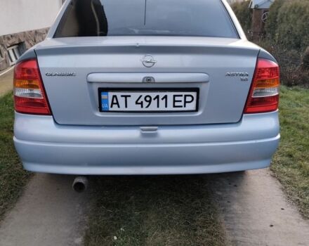 Серый Опель Астра, объемом двигателя 1.6 л и пробегом 248 тыс. км за 3200 $, фото 3 на Automoto.ua