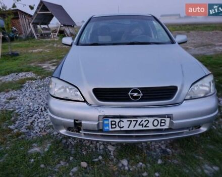 Серый Опель Астра, объемом двигателя 1.6 л и пробегом 289 тыс. км за 1300 $, фото 4 на Automoto.ua