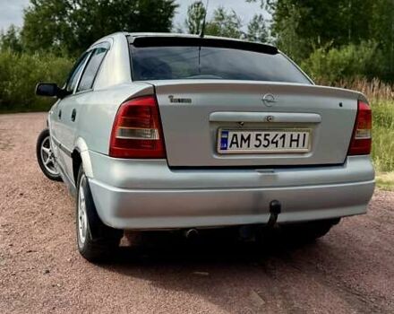 Серый Опель Астра, объемом двигателя 1.6 л и пробегом 148 тыс. км за 4500 $, фото 2 на Automoto.ua