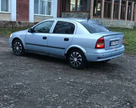 Серый Опель Астра, объемом двигателя 1.6 л и пробегом 320 тыс. км за 2200 $, фото 4 на Automoto.ua