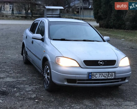 Сірий Опель Астра, об'ємом двигуна 1.6 л та пробігом 320 тис. км за 2200 $, фото 1 на Automoto.ua