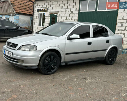 Серый Опель Астра, объемом двигателя 1.6 л и пробегом 252 тыс. км за 3200 $, фото 8 на Automoto.ua