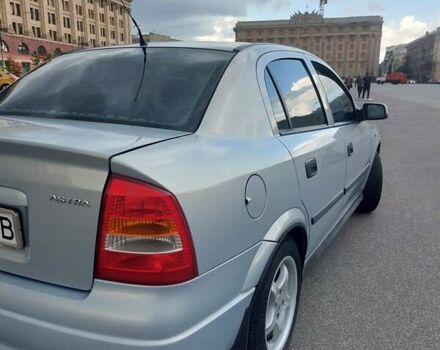 Серый Опель Астра, объемом двигателя 1.6 л и пробегом 302 тыс. км за 3500 $, фото 10 на Automoto.ua