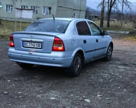 Серый Опель Астра, объемом двигателя 1.6 л и пробегом 320 тыс. км за 2200 $, фото 6 на Automoto.ua