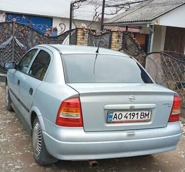 Серый Опель Астра, объемом двигателя 1.6 л и пробегом 115 тыс. км за 4500 $, фото 1 на Automoto.ua