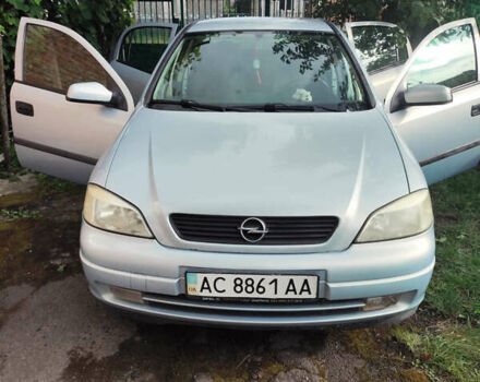 Сірий Опель Астра, об'ємом двигуна 1.6 л та пробігом 160 тис. км за 4200 $, фото 2 на Automoto.ua