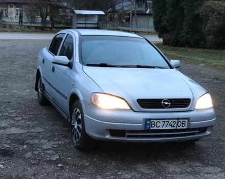 Серый Опель Астра, объемом двигателя 1.6 л и пробегом 320 тыс. км за 2200 $, фото 3 на Automoto.ua