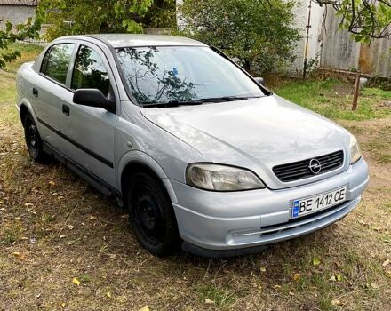 Серый Опель Астра, объемом двигателя 1.4 л и пробегом 250 тыс. км за 1750 $, фото 1 на Automoto.ua