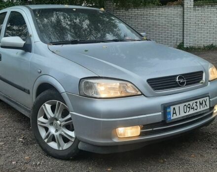 Сірий Опель Астра, об'ємом двигуна 1.6 л та пробігом 221 тис. км за 3800 $, фото 4 на Automoto.ua