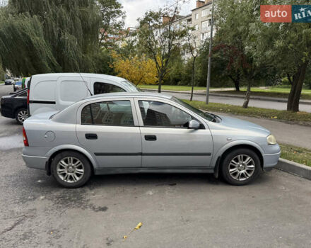 Сірий Опель Астра, об'ємом двигуна 1.6 л та пробігом 160 тис. км за 4200 $, фото 3 на Automoto.ua