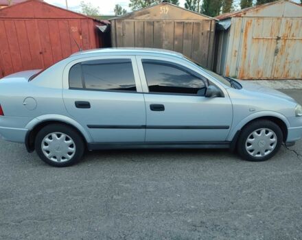 Серый Опель Астра, объемом двигателя 1.4 л и пробегом 180 тыс. км за 6400 $, фото 1 на Automoto.ua