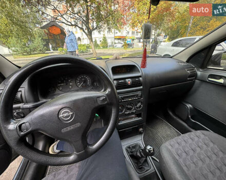 Сірий Опель Астра, об'ємом двигуна 1.6 л та пробігом 160 тис. км за 4200 $, фото 7 на Automoto.ua