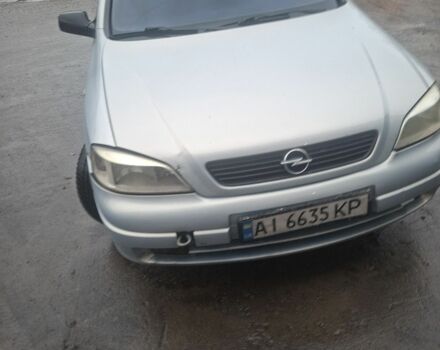 Серый Опель Астра, объемом двигателя 1.4 л и пробегом 400 тыс. км за 2500 $, фото 4 на Automoto.ua