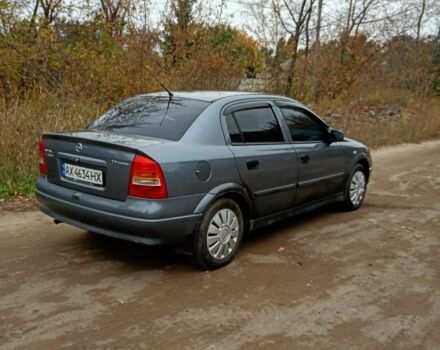 Серый Опель Астра, объемом двигателя 1.4 л и пробегом 210 тыс. км за 3200 $, фото 6 на Automoto.ua