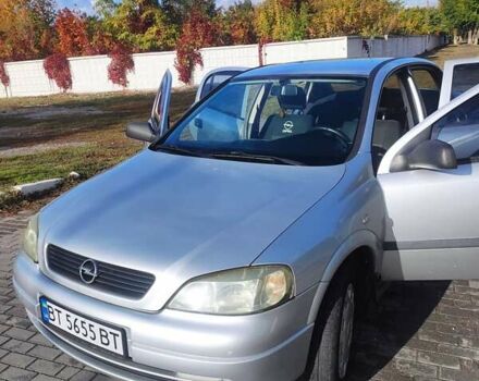 Серый Опель Астра, объемом двигателя 1.39 л и пробегом 242 тыс. км за 3800 $, фото 13 на Automoto.ua