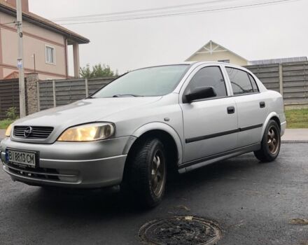 Сірий Опель Астра, об'ємом двигуна 1.4 л та пробігом 450 тис. км за 2600 $, фото 3 на Automoto.ua