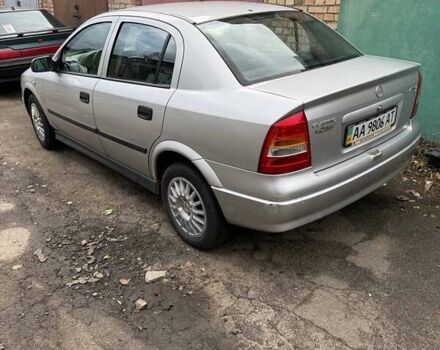 Серый Опель Астра, объемом двигателя 1.4 л и пробегом 120 тыс. км за 3800 $, фото 1 на Automoto.ua