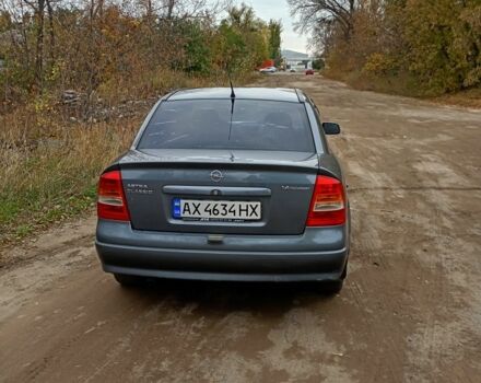 Серый Опель Астра, объемом двигателя 1.4 л и пробегом 210 тыс. км за 3200 $, фото 7 на Automoto.ua