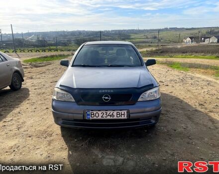 Серый Опель Астра, объемом двигателя 1.4 л и пробегом 212 тыс. км за 3000 $, фото 3 на Automoto.ua