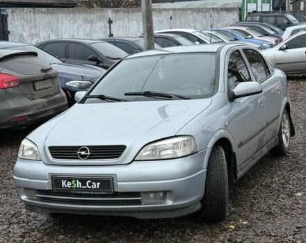Серый Опель Астра, объемом двигателя 1.6 л и пробегом 256 тыс. км за 4200 $, фото 1 на Automoto.ua