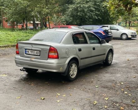 Серый Опель Астра, объемом двигателя 1.4 л и пробегом 348 тыс. км за 2950 $, фото 1 на Automoto.ua