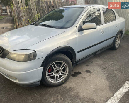 Серый Опель Астра, объемом двигателя 1.6 л и пробегом 290 тыс. км за 2400 $, фото 4 на Automoto.ua